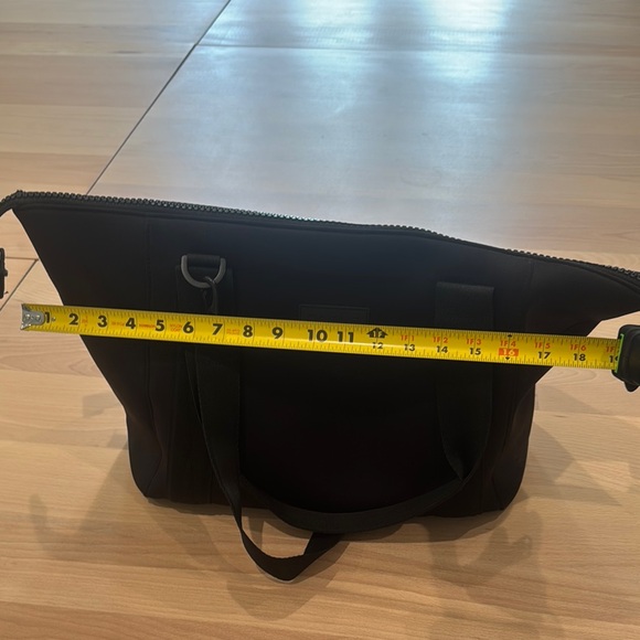 Dagne Dover Black Zip Tote - Picture 6 of 7